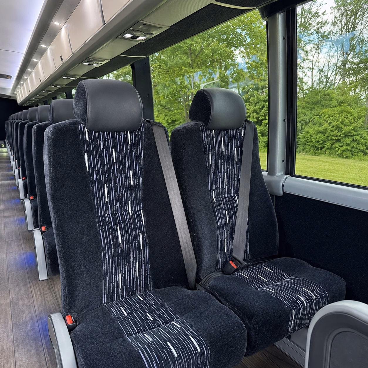 carson concert transportation onboard seating