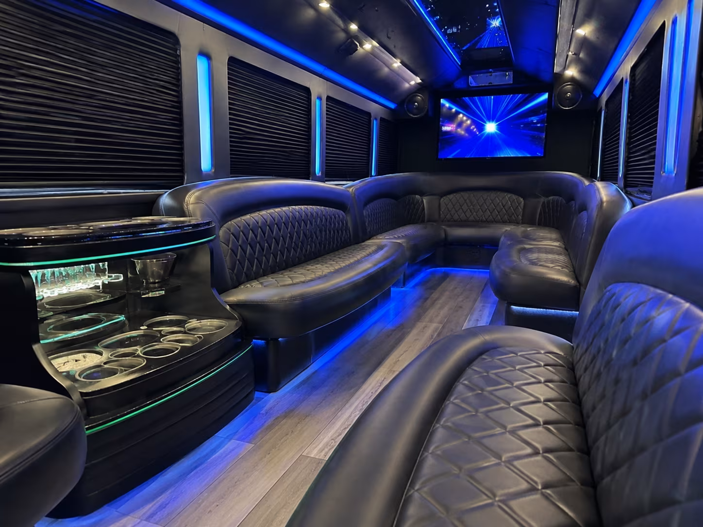carson wedding party bus rental