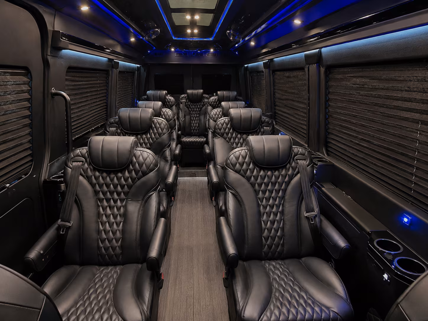 carson wedding transportation onboard seating