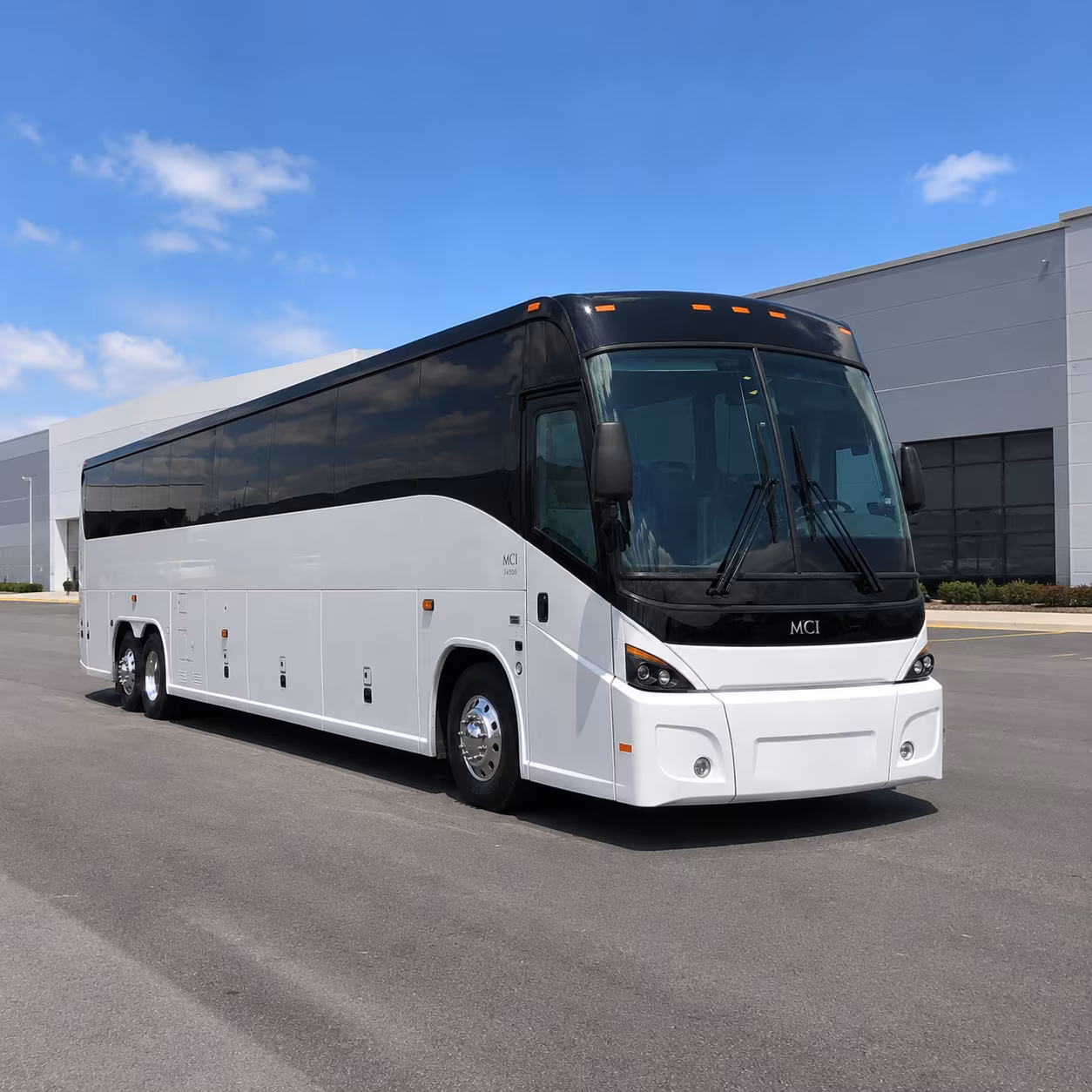 how a charter bus picks up your group at lax