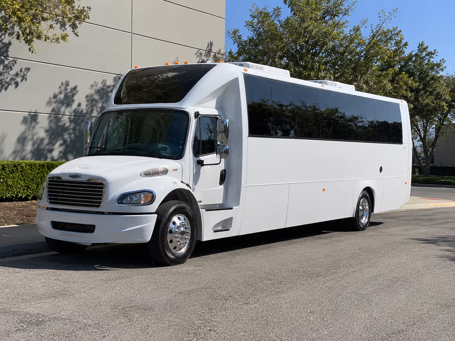 party buses and minibuses for the bridal party in carson