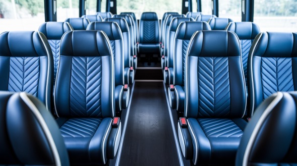 18 passenger minibus inside compton