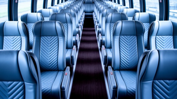 56 passenger charter bus interior carson