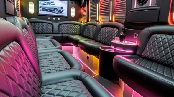 party bus rental inside lakewood